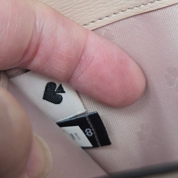 KATE SPADE Pre-Loved Light Lime Green Zipper Top Wallet - Picture 12 of 16